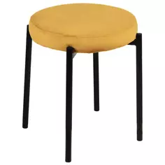 Табурет Бри 47x46x47 см цвет желтый Без бренда