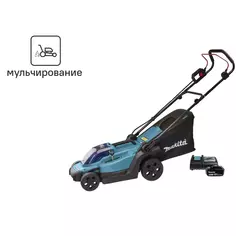 Газонокосилка аккумуляторная Makita DLM330 18 В 33 см 1x4 Ач АКБ и ЗУ входит в комплект