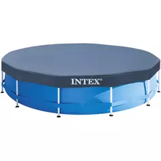 Чехол для каркасного круглого бассейна 366 см синий Intex