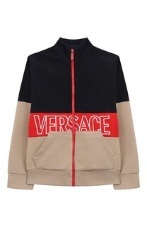 Хлопковая толстовка Versace