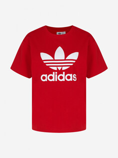 Футболка женская adidas, Красный