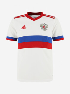 Гостевая футболка сборной России для мальчиков, adidas, Белый