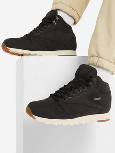 Кроссовки мужские Reebok Classic Leather, Черный