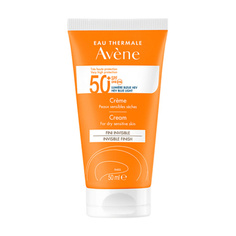 Солнцезащитный крем для лица AVENE Солнцезащитный крем SPF 50+ без отдушек Very High Protection Fragrance-free Cream