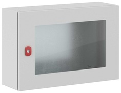 Шкаф навесной DKC R5STX0462 серия ST, с прозрачной дверью, 400 x 600 x 200 мм, IP66, с монтажной панелью, "RAM Block"
