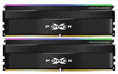 Модуль памяти DDR5 64GB (2*32GB) Silicon Power SP064GXLWU600FDF Xpower Zenith PC5-48000 6000MHz CL40 1.35V kit single rank Ret
