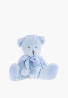 Игрушка мягкая Gulliver Мишка голубой сидячий с бантом 22 см
