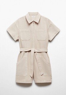 Комбинезон джинсовый Mango Kids JAMPSUIT