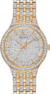 Японские наручные мужские часы Bulova 98A229. Коллекция Phantom