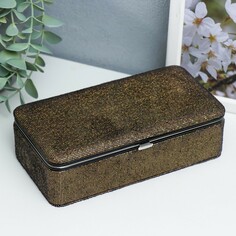 Шкатулка кожзам для украшений NO Brand