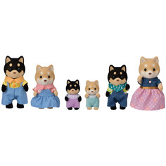 Игровые наборы Sylvanian Families Набор Семья Собачек шиба