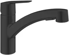 Смеситель для кухни Grohe Start 303072431 с выдвижным изливом, черный матовый