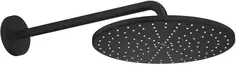 Верхний душ Grohe Rainshower 22121KF0 310 мм, с кронштейном, черный матовый