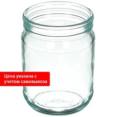 Банка для консервирования стекло, 0.5 л, Коркинский Стекольный Завод, БК3-2-82-500