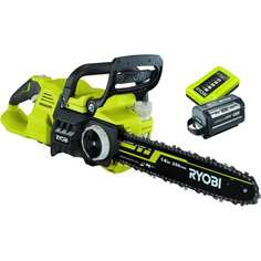 Бесщеточная цепная пила Ryobi