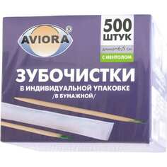 Бамбуковые зубочистки AVIORA