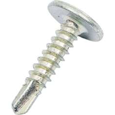 Саморезы с прессшайбой и сверлом по листовому металлу ЗУБР