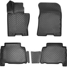 Салонные коврики для Kia Mohave 3D (2021) (с напольной педалью) UNIDEC