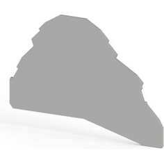 Концевой сегмент на клеммники YBK25-2F* Klemsan