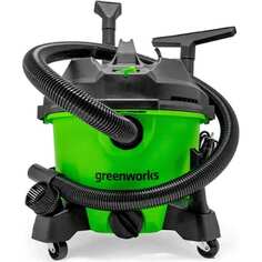 Строительный пылесос GreenWorks