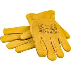 Утепленные кожаные перчатки S. GLOVES