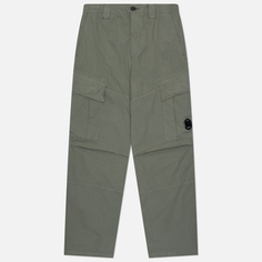 Мужские брюки C.P. Company Micro Reps Loose Cargo, цвет зелёный