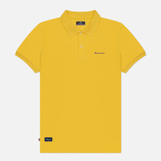 Мужское поло Aquascutum Active Cotton Dry-Fit, цвет жёлтый