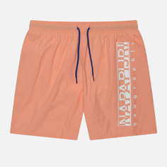 Мужские шорты Napapijri Box Swim, цвет оранжевый