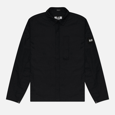 Мужская рубашка Weekend Offender Porter Overshirt SS24, цвет чёрный