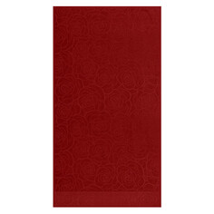 Полотенца полотенце махр. CLEANELLY Роза 70х130см красное, арт.ПЦ-3503-5887,373