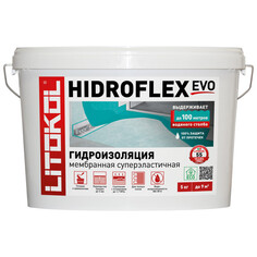 Мастики, олифы, влагоизоляторы мембрана гидроизоляционная LITOKOL Hidroflex 5кг, арт.HDFX/5