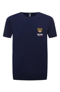 Хлопковая футболка Moschino