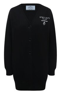 Шерстяной кардиган Prada