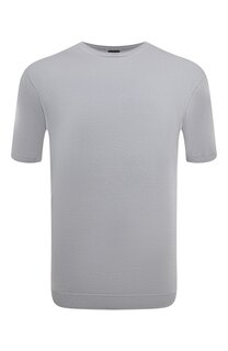 Джемпер из шелка и хлопка Giorgio Armani