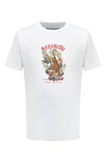 Хлопковая футболка Maharishi