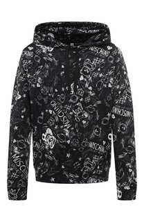 Хлопковое худи Moschino
