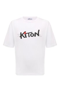 Хлопковая футболка Kiton