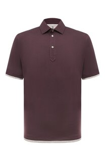 Хлопковое поло Brunello Cucinelli