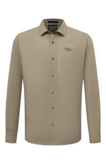 Льняная рубашка Aeronautica Militare