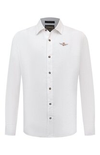 Льняная рубашка Aeronautica Militare
