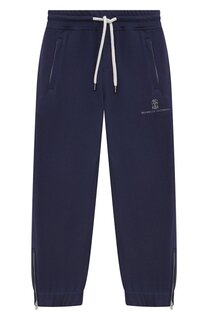 Хлопковые джоггеры Brunello Cucinelli