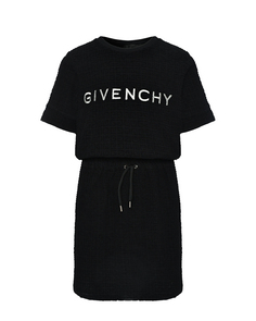 Платье с лого на груди Givenchy