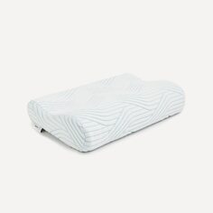 Очень толстая и удлиненная подушка для шеи (высота 13 см) SmartCool Tempur, белый