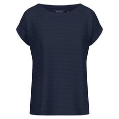 Женская футболка в полоску Adine, темно-синяя REGATTA, цвет azul