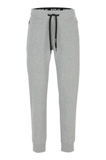 Тканевые брюки Replay Jogging Cotton Fleece, серый