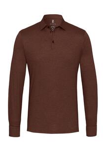 Рубашка DESOTO Poloshirt New Hai 1/1, коричневый