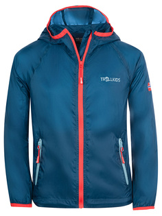 Функциональная куртка Trollkids Windbreaker Fjell, синий