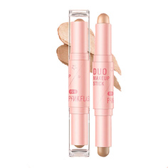 Контуринг PINK FLASH Мультистик для лица 2в1 (хайлайтер/скульптор)