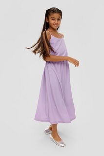 Платье миди с вырезами S Oliver, фиолетовый S.Oliver
