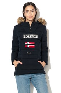 Зимняя куртка Belinda со съемным эко-пухом Geographical Norway, синий
